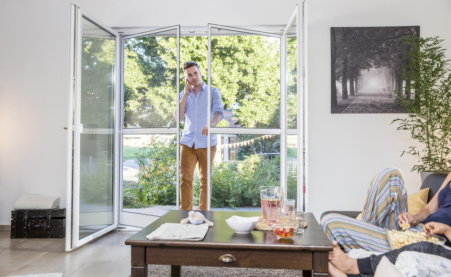 Neher Insektenschutz Pendeltür Traumtüren und Fenster Studio Hamm